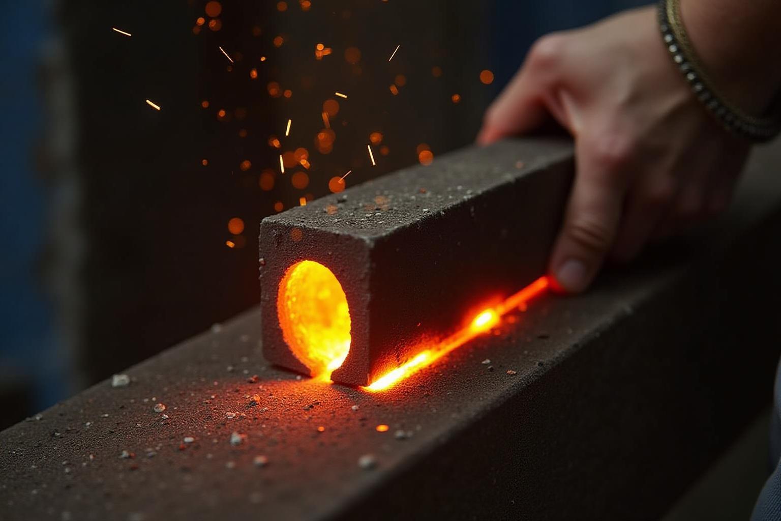 Industrial forging process